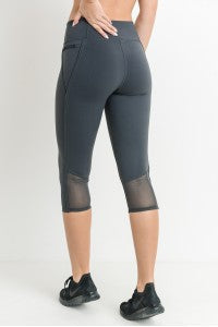 Live Freedom Mesh Capri leggings