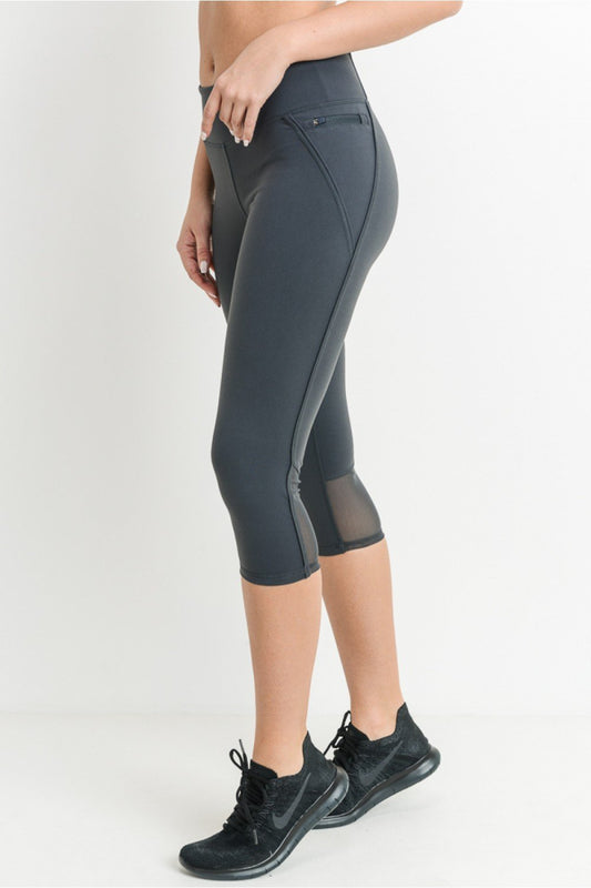 Live Freedom Mesh Capri leggings