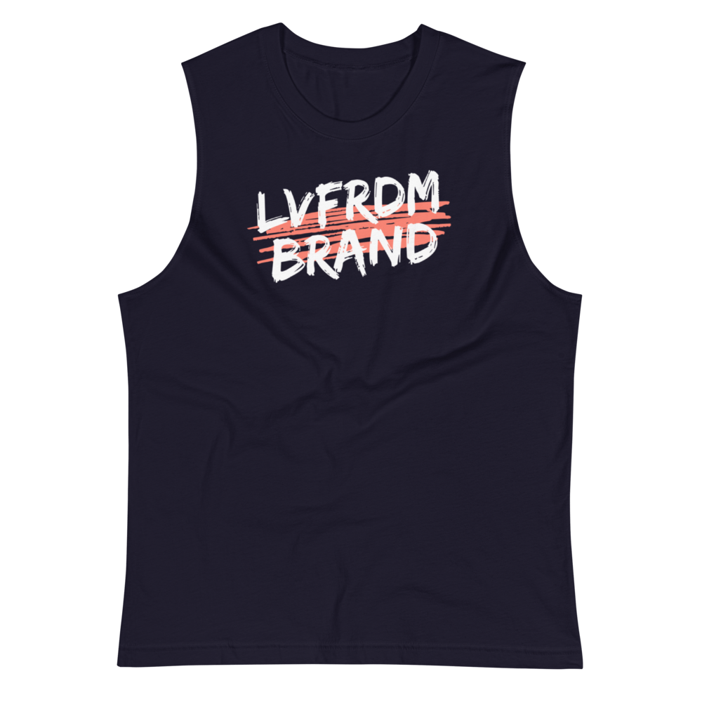 Live Freedom Brand "TWENTY - 2" graphic muscle shirt - Live Freedom Brand