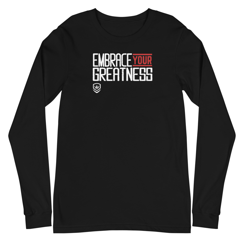 Live Freedom Brand "EMBRACE YOUR GREATNESS" Long sleeve shirt - Live Freedom Brand