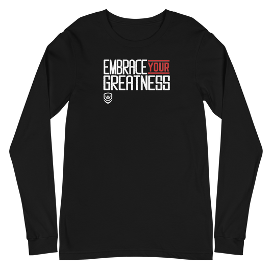 Live Freedom Brand "EMBRACE YOUR GREATNESS" Long sleeve shirt - Live Freedom Brand