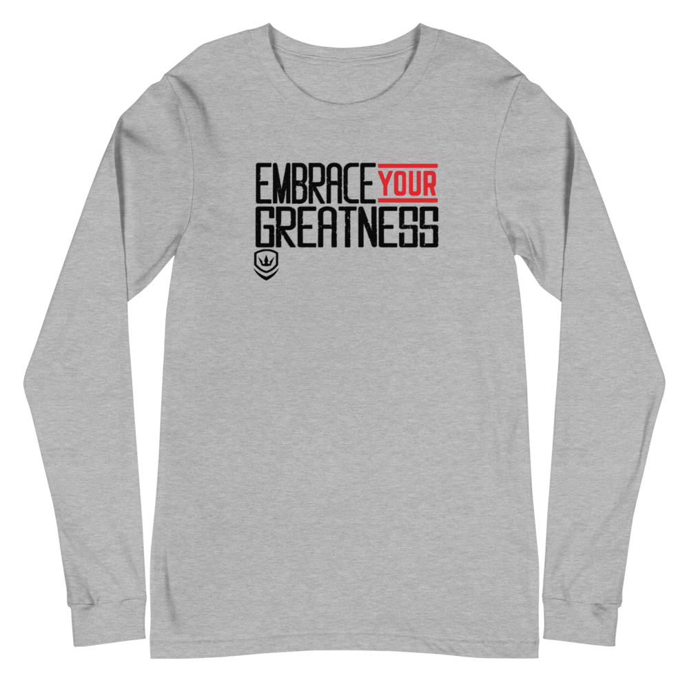 Live Freedom Brand "EMBRACE YOUR GREATNESS" Long sleeve shirt - Live Freedom Brand