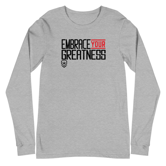 Live Freedom Brand "EMBRACE YOUR GREATNESS" Long sleeve shirt - Live Freedom Brand