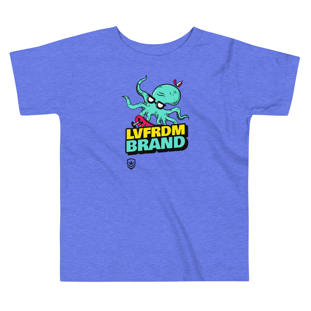 Live Freedom "Skater D squid" graphic t-shirt - Live Freedom Brand