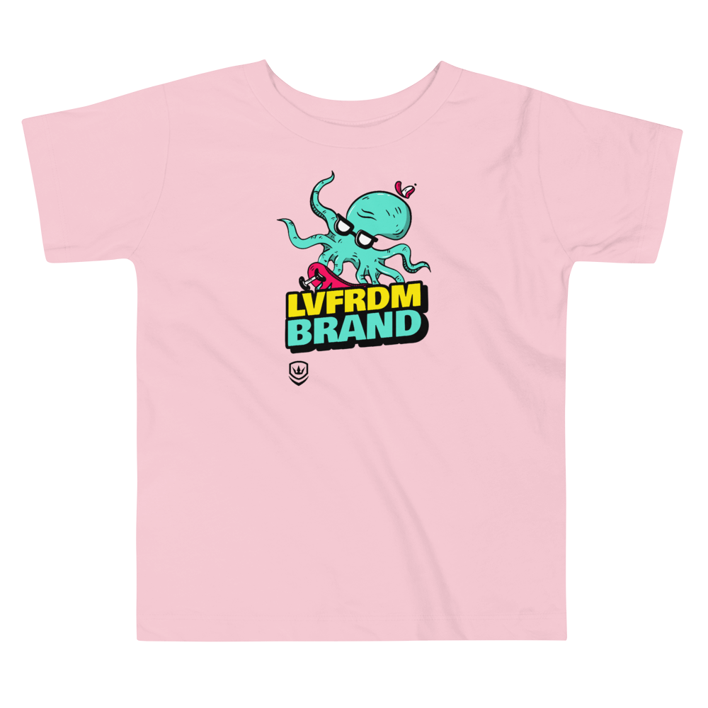 Live Freedom "Skater D squid" graphic t-shirt - Live Freedom Brand