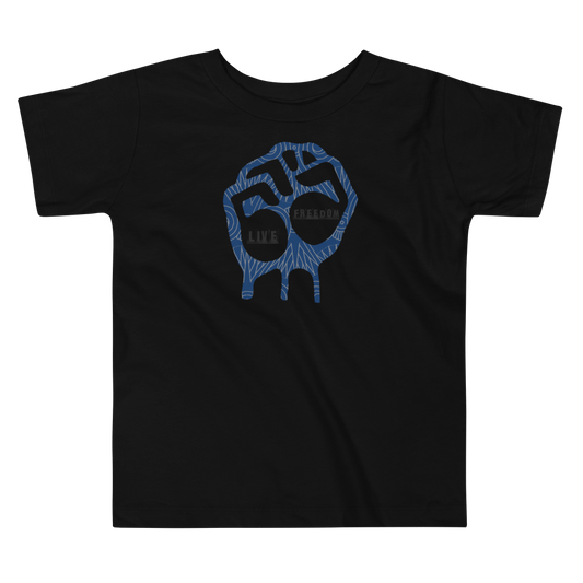 Live Freedom Brand Toddler "FRDM FIST" graphic t-shirt - Live Freedom Brand