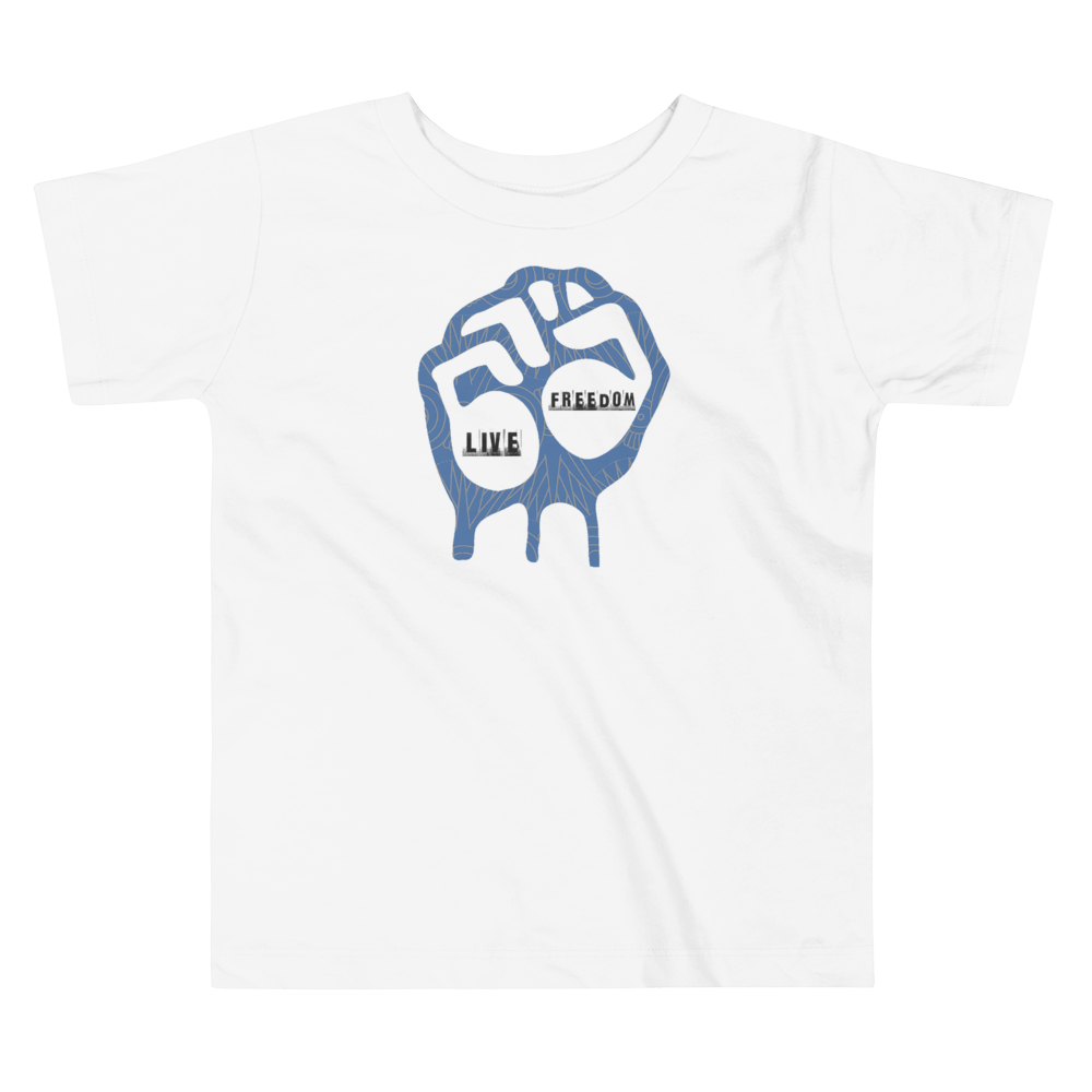 Live Freedom Brand Toddler "FRDM FIST" graphic t-shirt - Live Freedom Brand