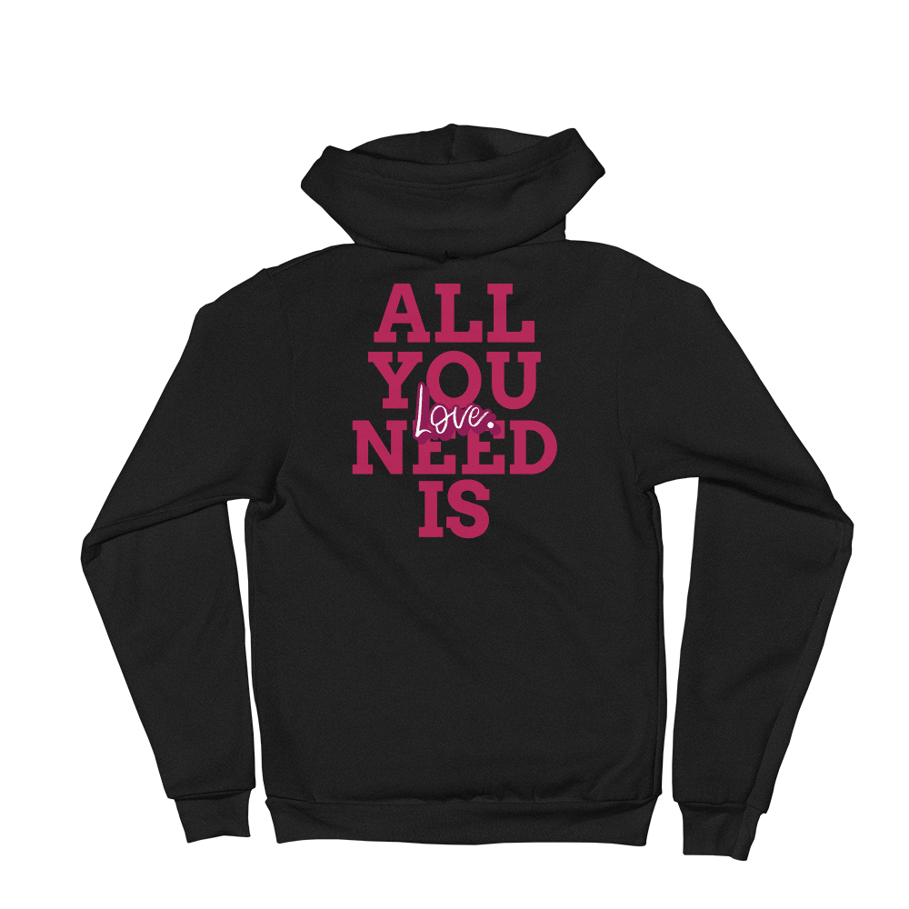 LIVE FREEDOM " ALL YOU NEED" HODDIE - Live Freedom Brand