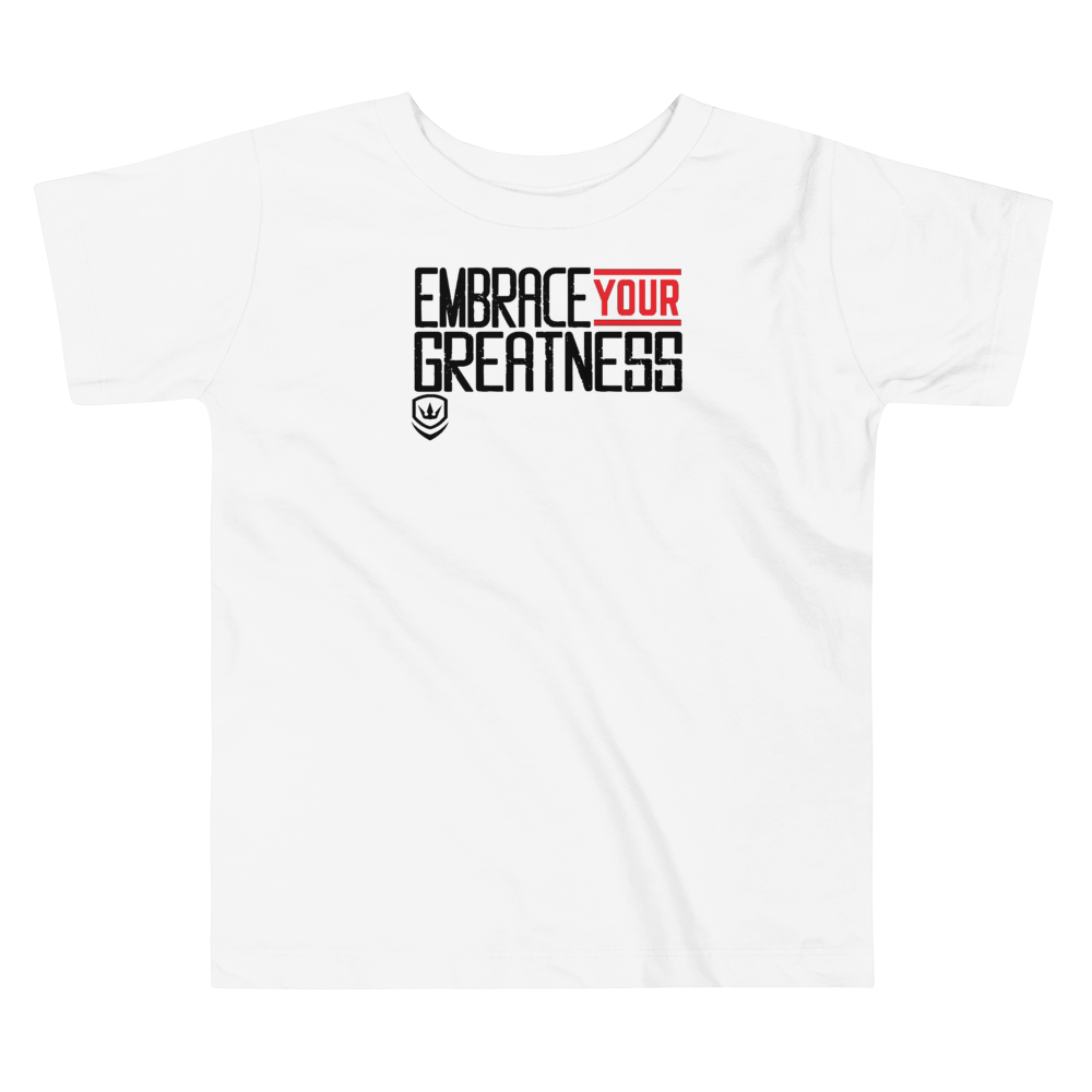 Live Freedom Brand Toddler "Embrace your Greatness" graphic t-shirt - Live Freedom Brand