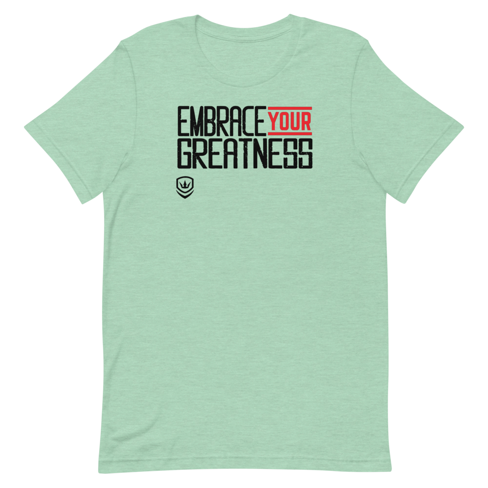 Live Freedom Brand "EMBRACE YOUR GREATNESS" graphic t-shirt - Live Freedom Brand
