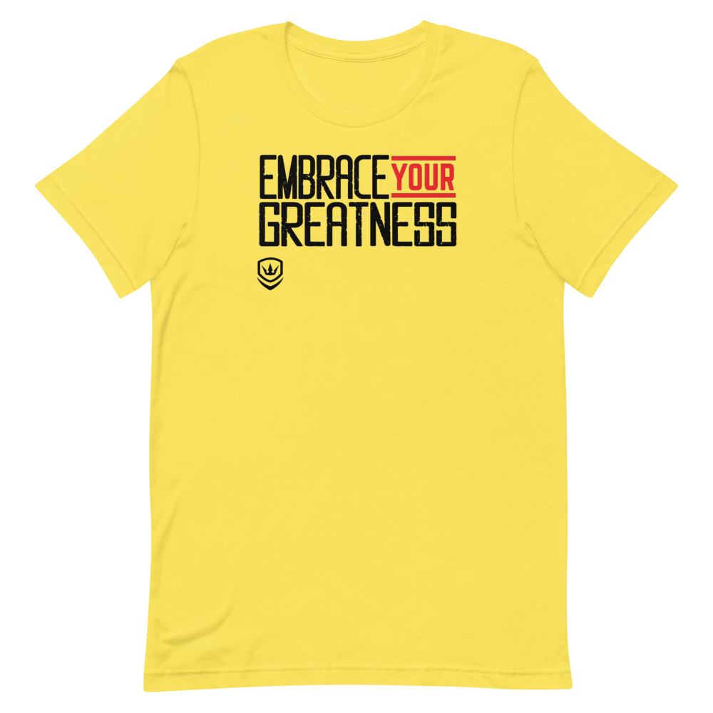 Live Freedom Brand "EMBRACE YOUR GREATNESS" graphic t-shirt - Live Freedom Brand