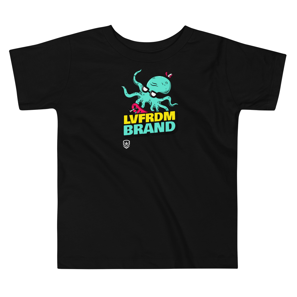 Live Freedom "Skater D squid" graphic t-shirt - Live Freedom Brand