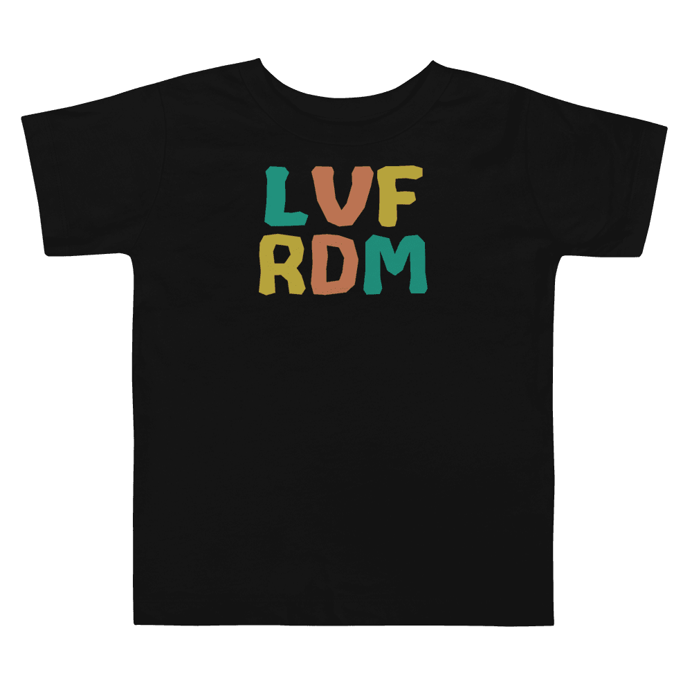 Live Freedom "Crumpled" Graphic kids T-shirt